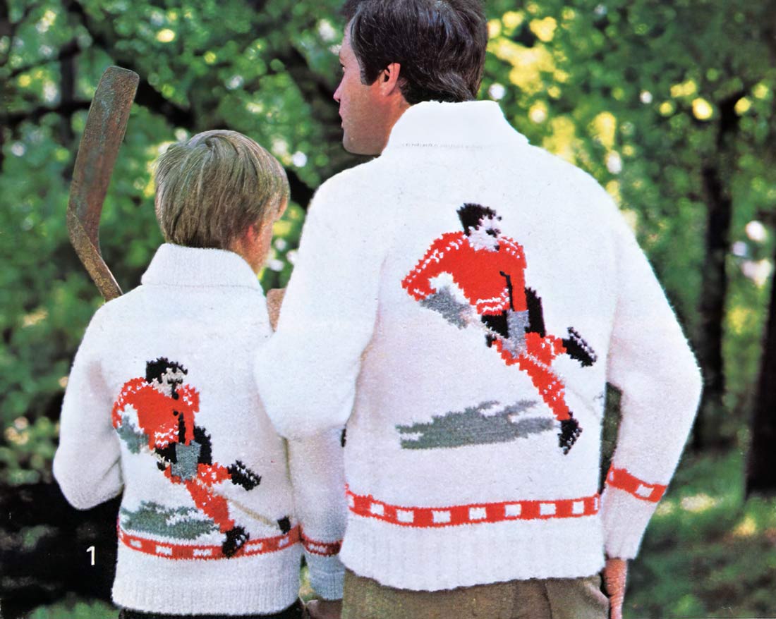 Patron de gilet de hockey pour adulte