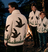 Cardigan Femme ou Jeune - Motif Canard Sauvage