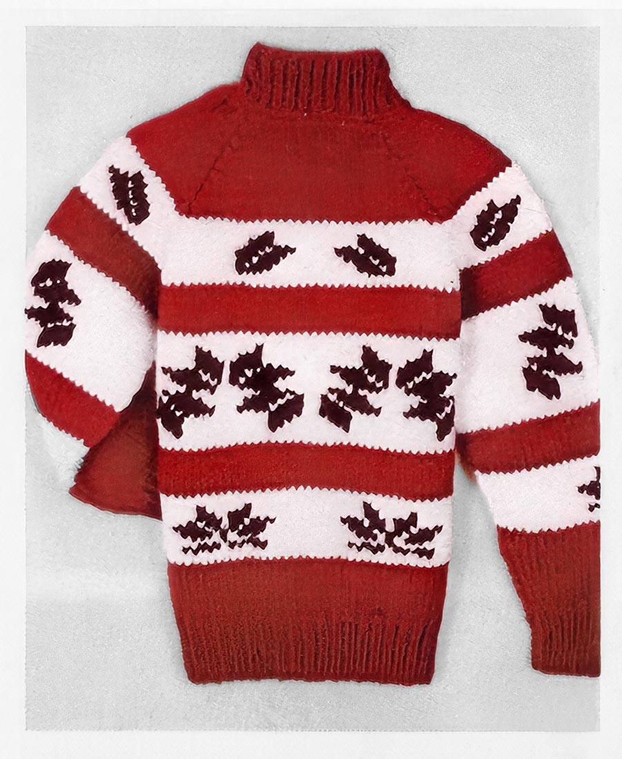 Patron de cardigan et tuque indien pour enfants