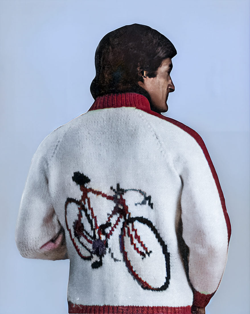 Ladies' or Youth's Cardigan - Bicycle Pattern – Mary Maxim Ltd