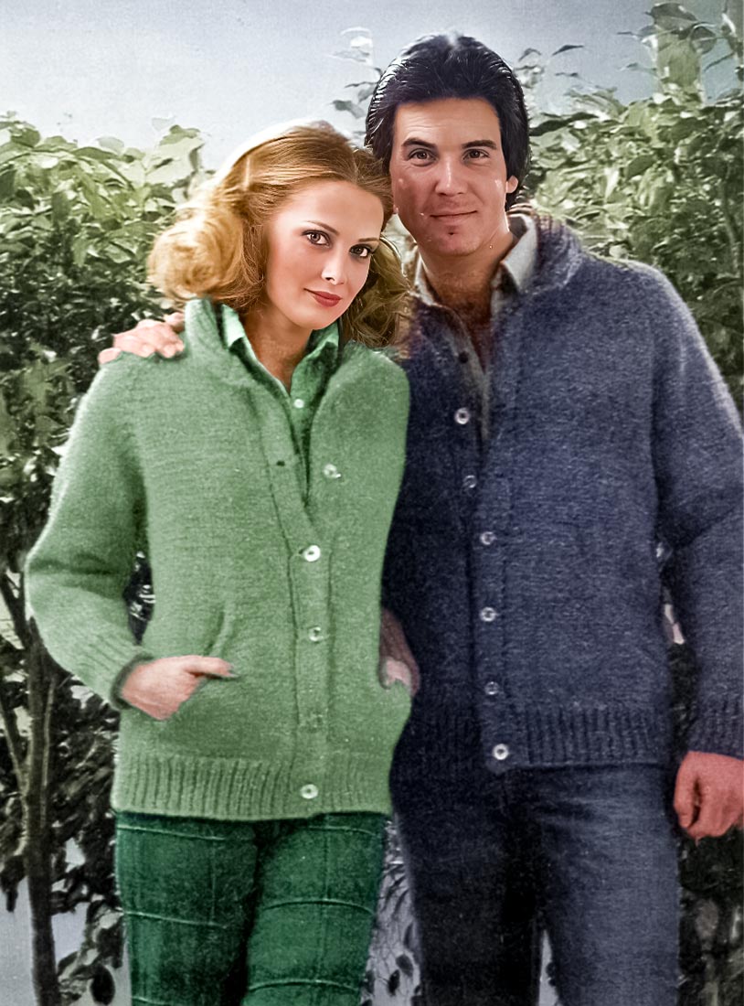 Men's or Ladies' Cardigan Pattern