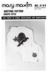 Children's Raccoon Cardigan Pattern