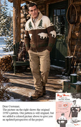 Modèle de cardigan grizzli