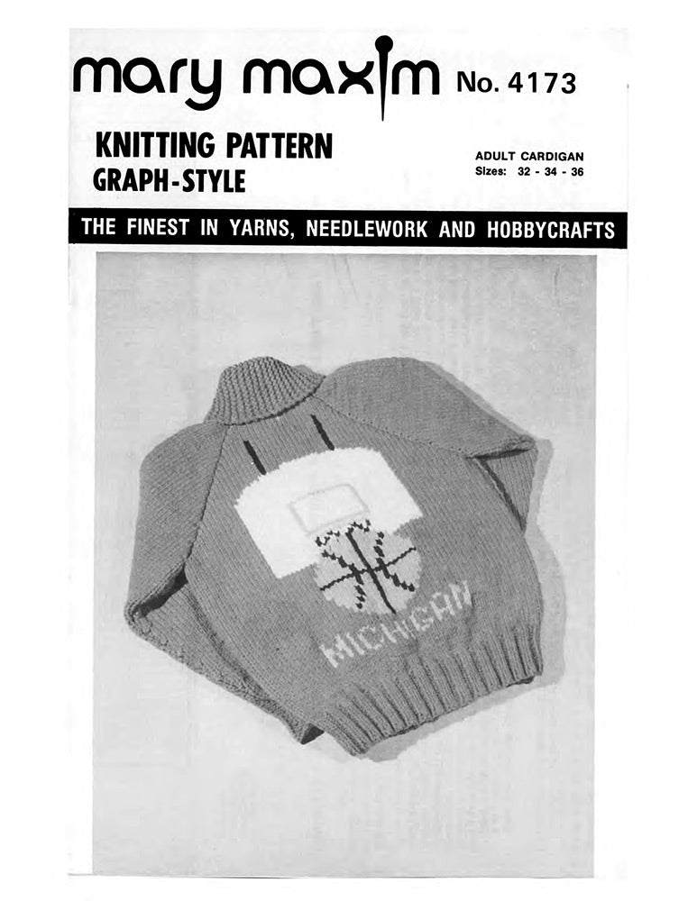Basketball Cardigan Pattern
