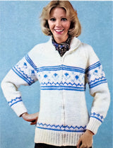 Modèle de cardigan adulte