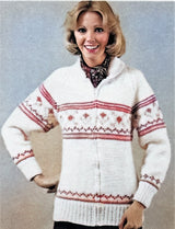 Modèle de cardigan adulte