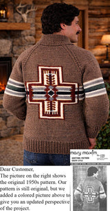Patron de cardigan de réservation