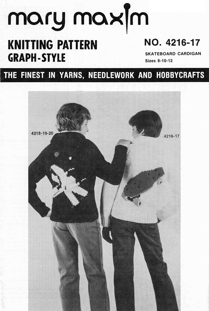 Skateboard Cardigan Pattern