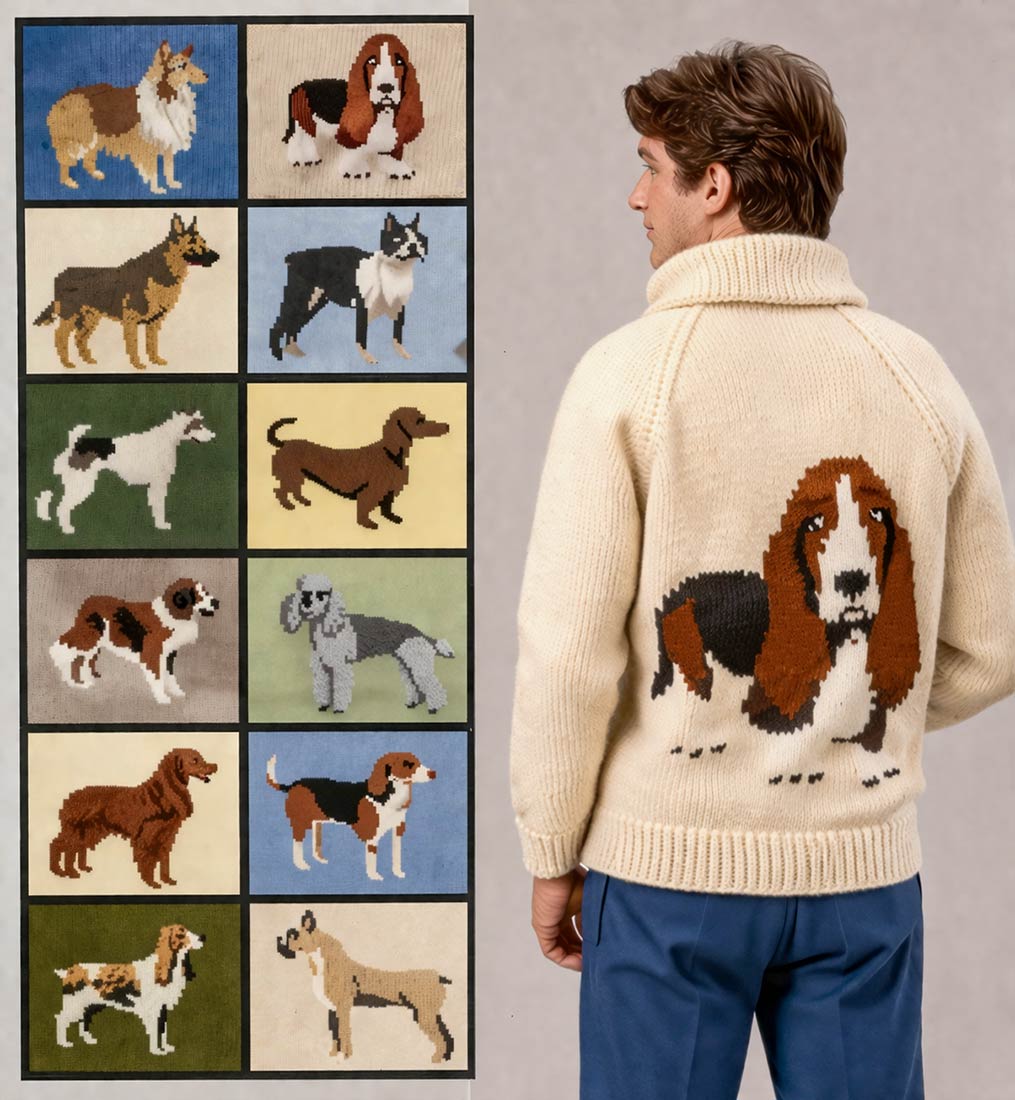 Dog Cardigan Pattern – Mary Maxim Ltd