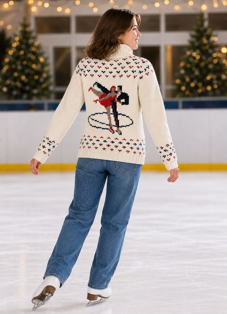 Dancing Blades Cardigan Pattern
