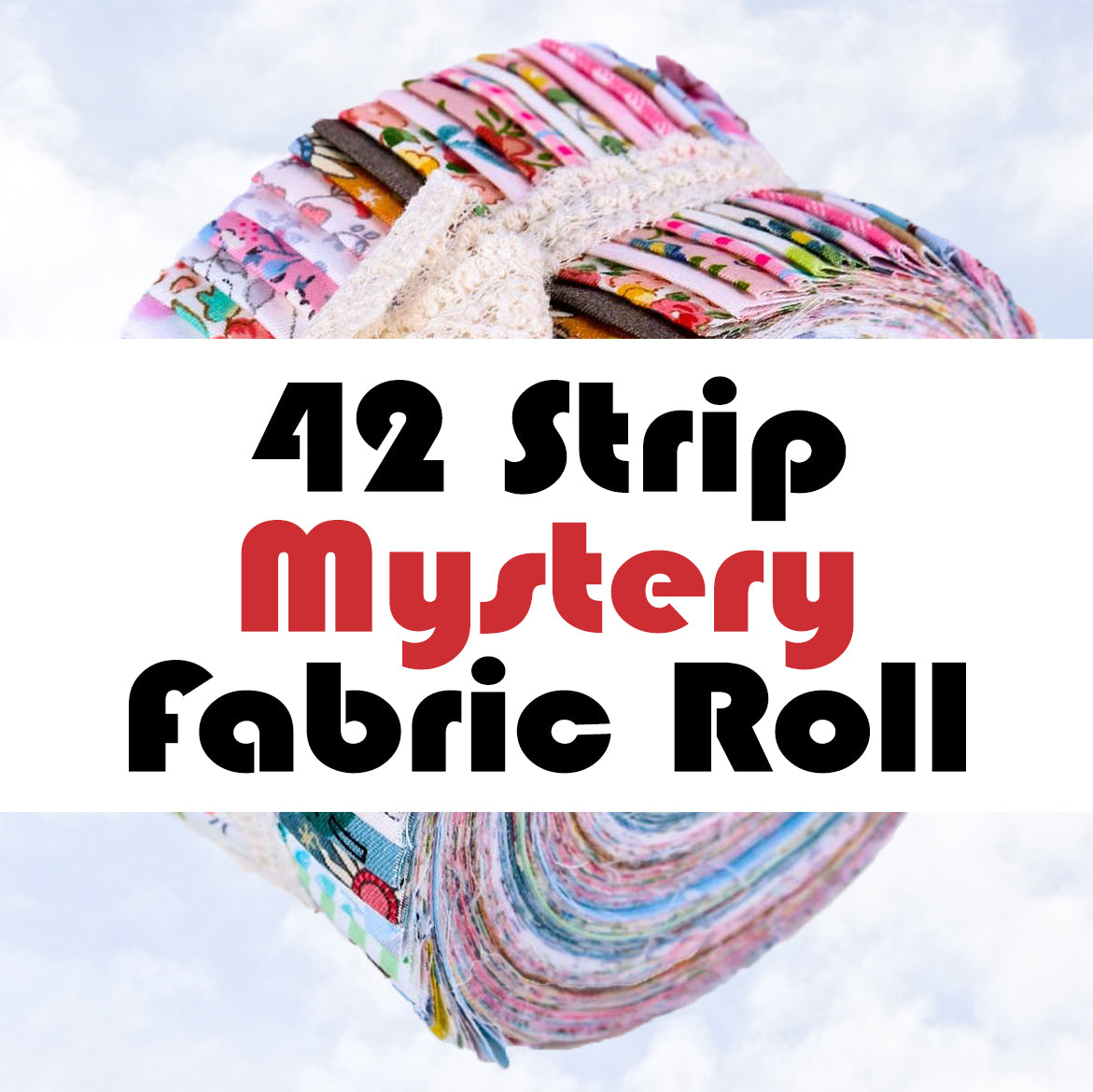 Rouleau de tissu mystère de 40 bandes