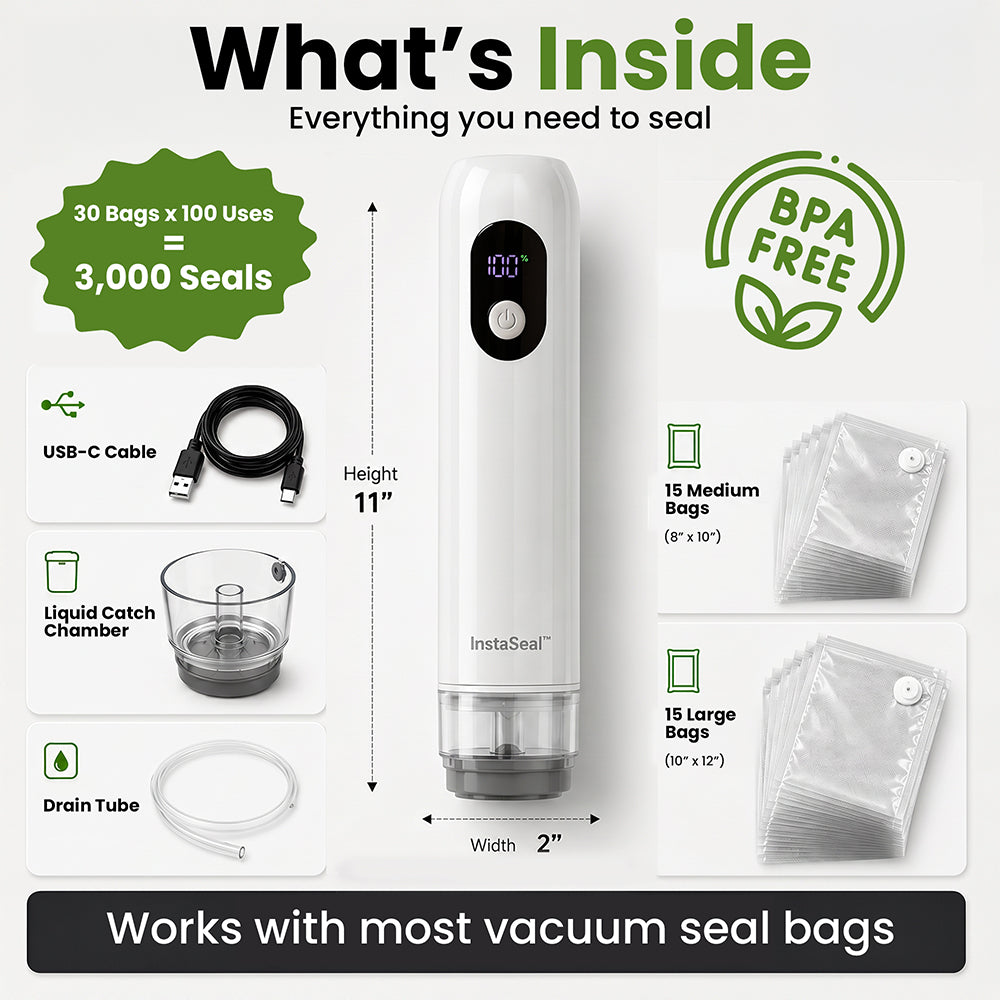 Instaseal Hybrid Vacuum Sealer