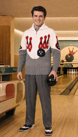 10 Pin Bowling Cardigan Pattern