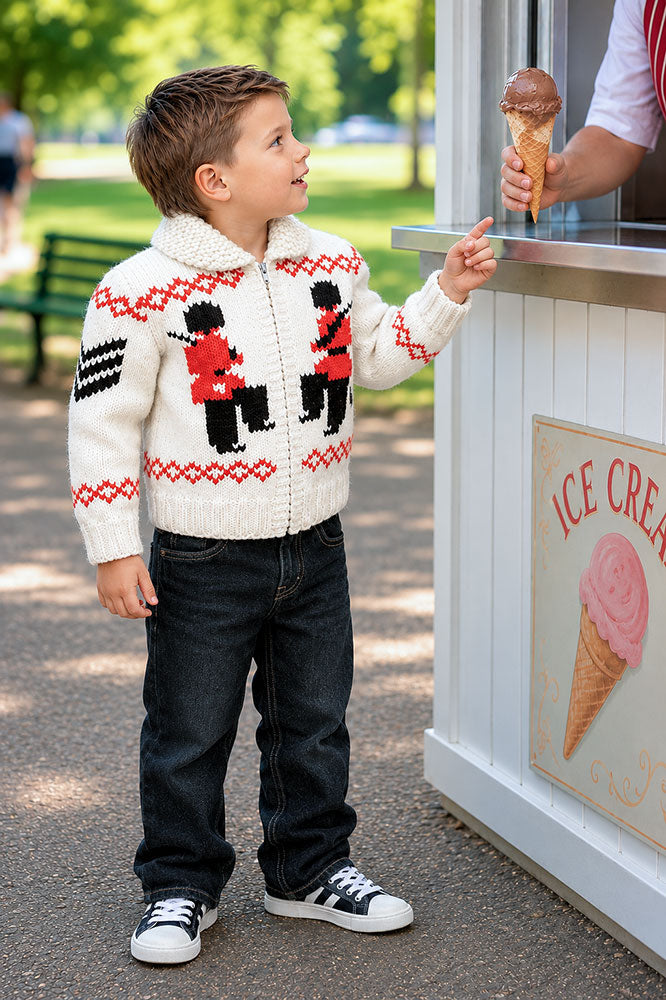 Soldier Boy Cardigan Pattern