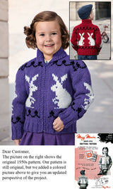 Bunny Cardigan Pattern