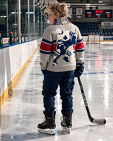Modèle de cardigan de hockey