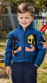 Three Little Pigs Cardigan Pattern