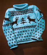 Modèle de pull de cerf