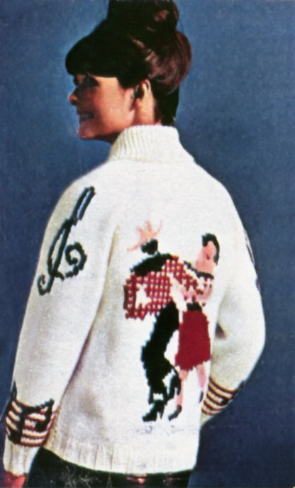 Ladies' and Youth Hoedown Cardigan Pattern