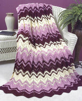 Rippled Lace Throw Pattern