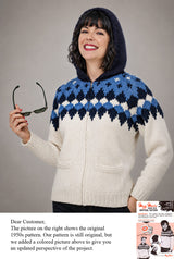 Sun Valley Ladies' or Youth Cardigan Pattern