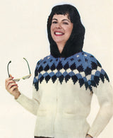 Sun Valley Ladies' or Youth Cardigan Pattern