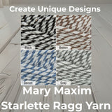 Mary Maxim Starlette Ragg Yarn
