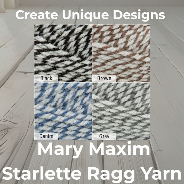 Mary Maxim Starlette Ragg Yarn – Mary Maxim Ltd