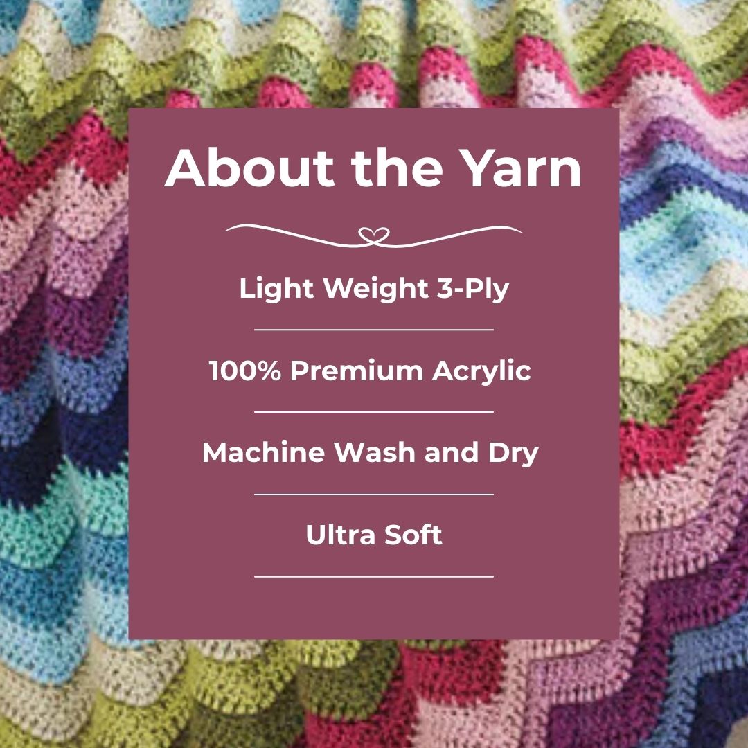 Ripple of Many Colours Throw