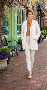 Patron de manteau de style Parisienne Slim