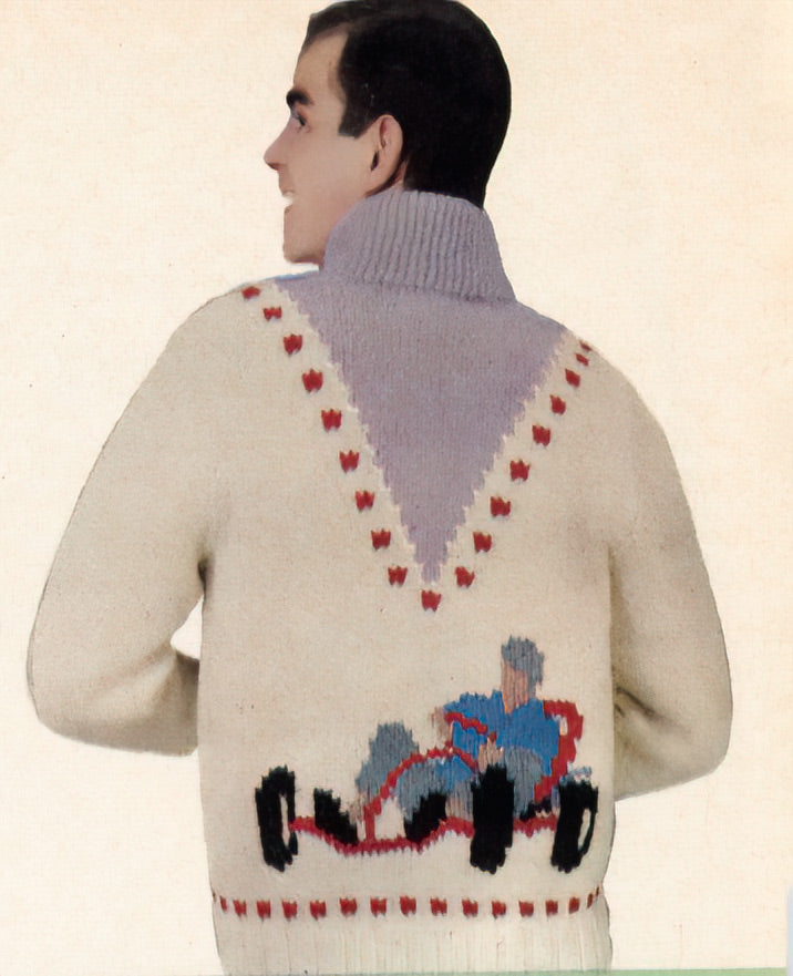 Go-Cart Cardigan Pattern – Mary Maxim Ltd