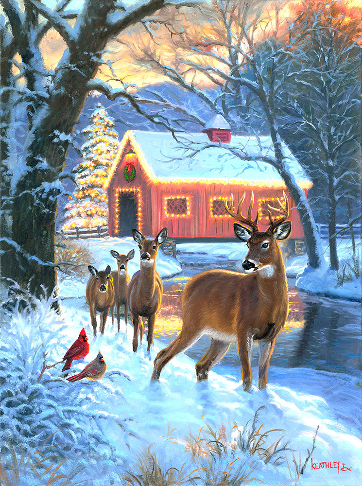Greeting the Season Jigsaw Puzzle