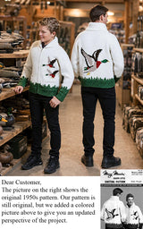 Men's Mallard Cardigan Pattern