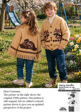 Modèle de cardigan de raton laveur