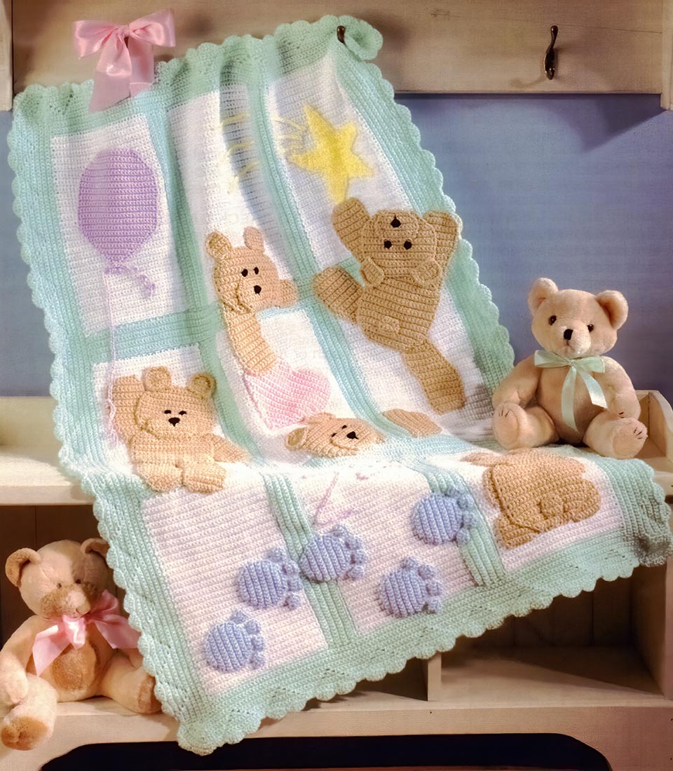 Bears on My Blanket Pattern