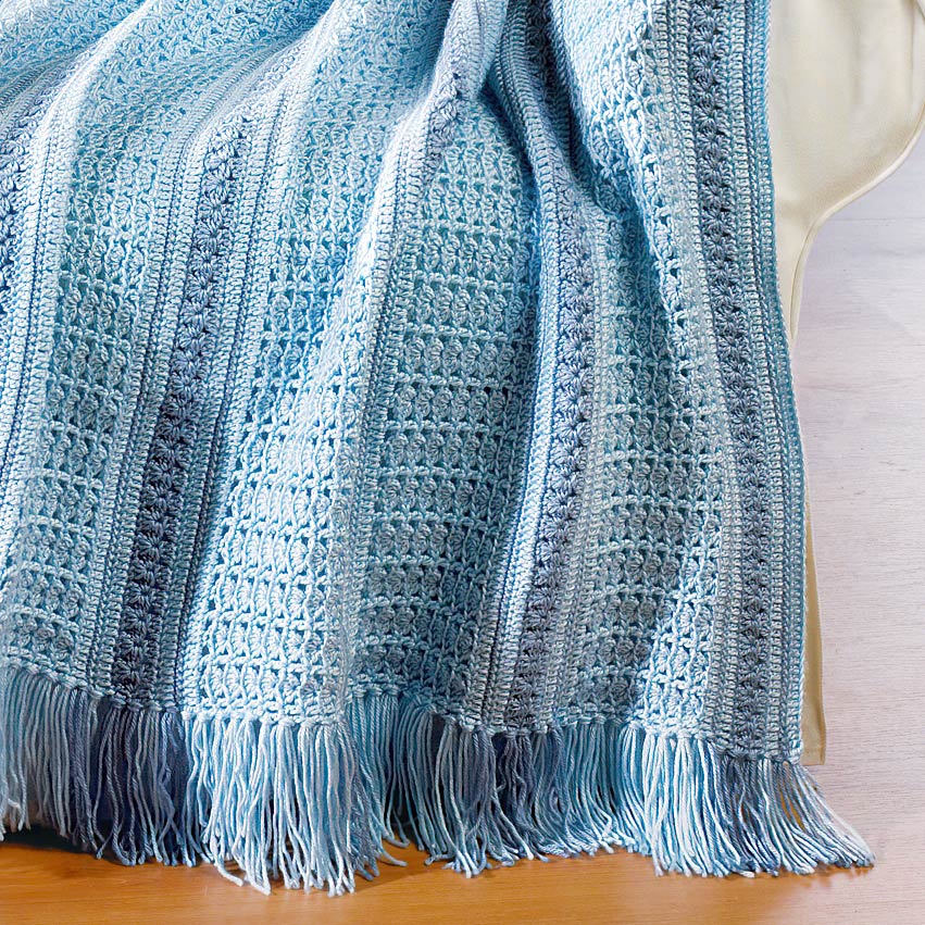 Modèle de jeté de rubans et de dentelle