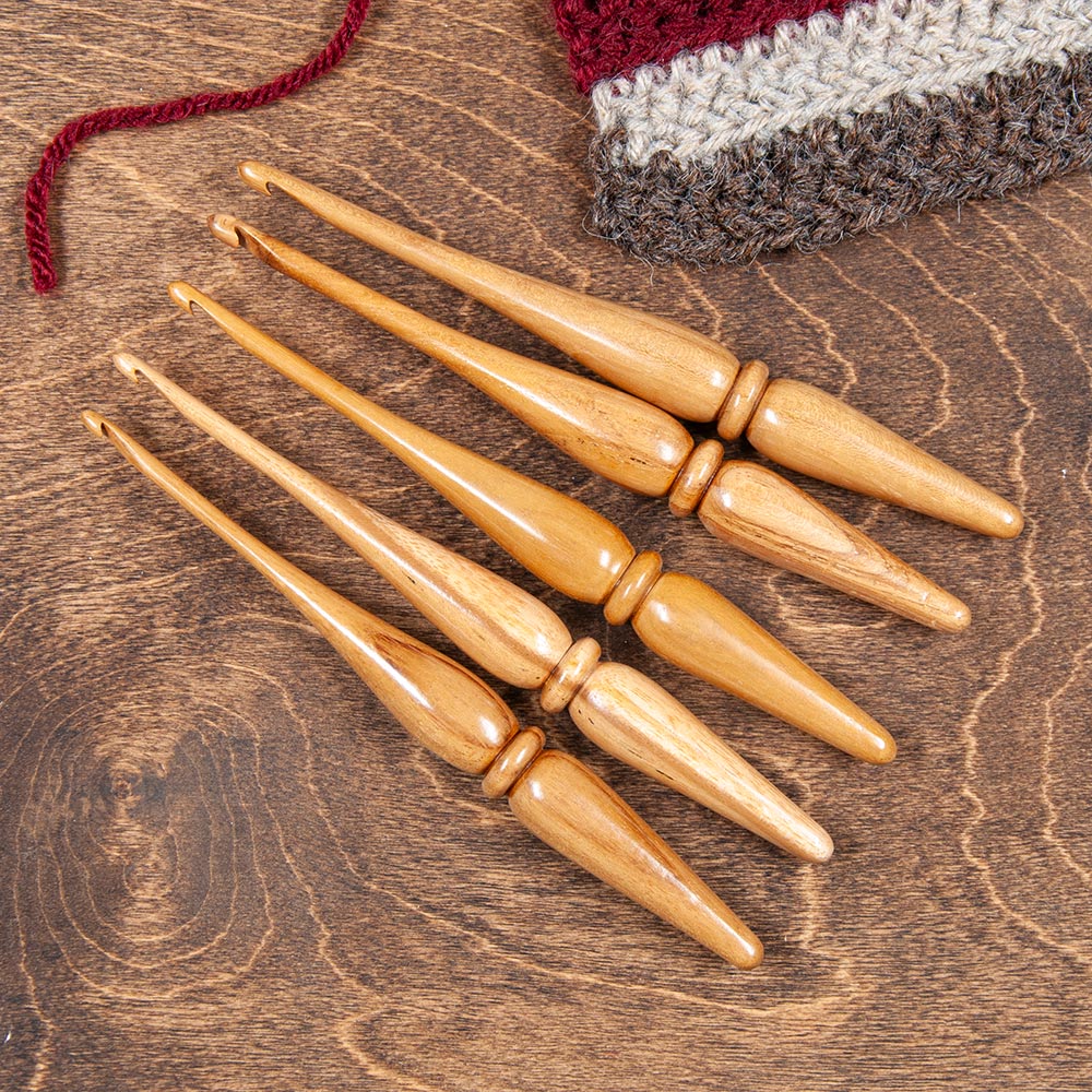 Teak Wood Crochet Hooks – Mary Maxim Ltd