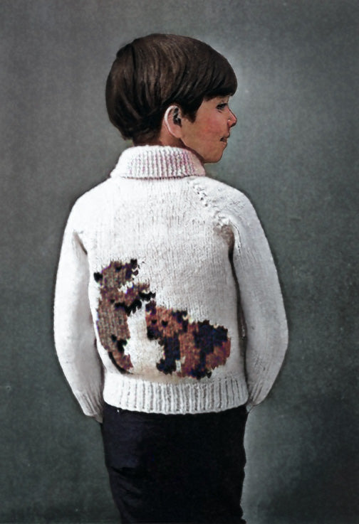 Modèle de cardigan pour enfants