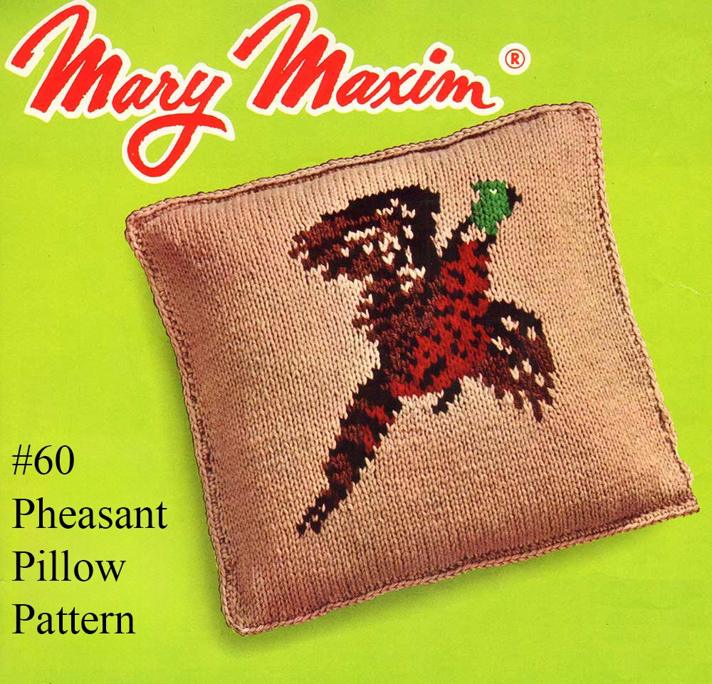Pheasant Cushion Pattern