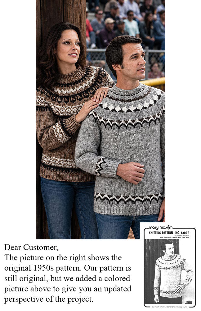 Modèle de pull à col rond