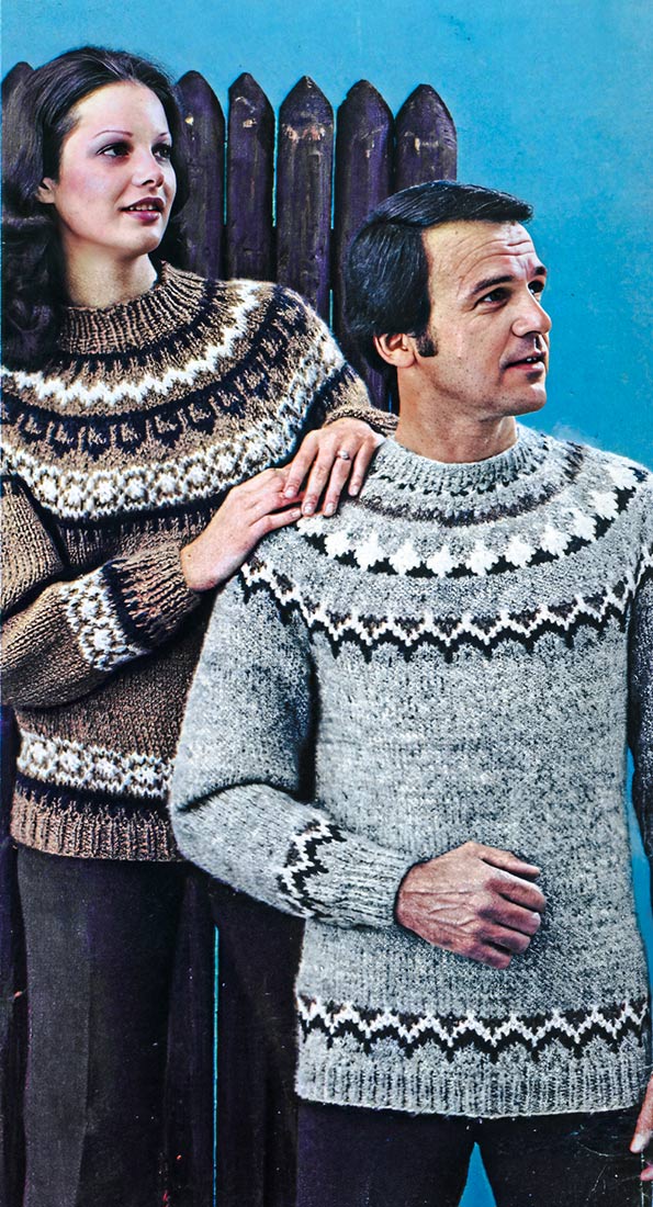 Round Neck Pullover Pattern – Mary Maxim Ltd