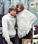 Patron de poncho pour femme