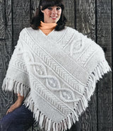 Patron de poncho pour femme