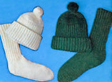 Patron de chapeau et de chaussettes