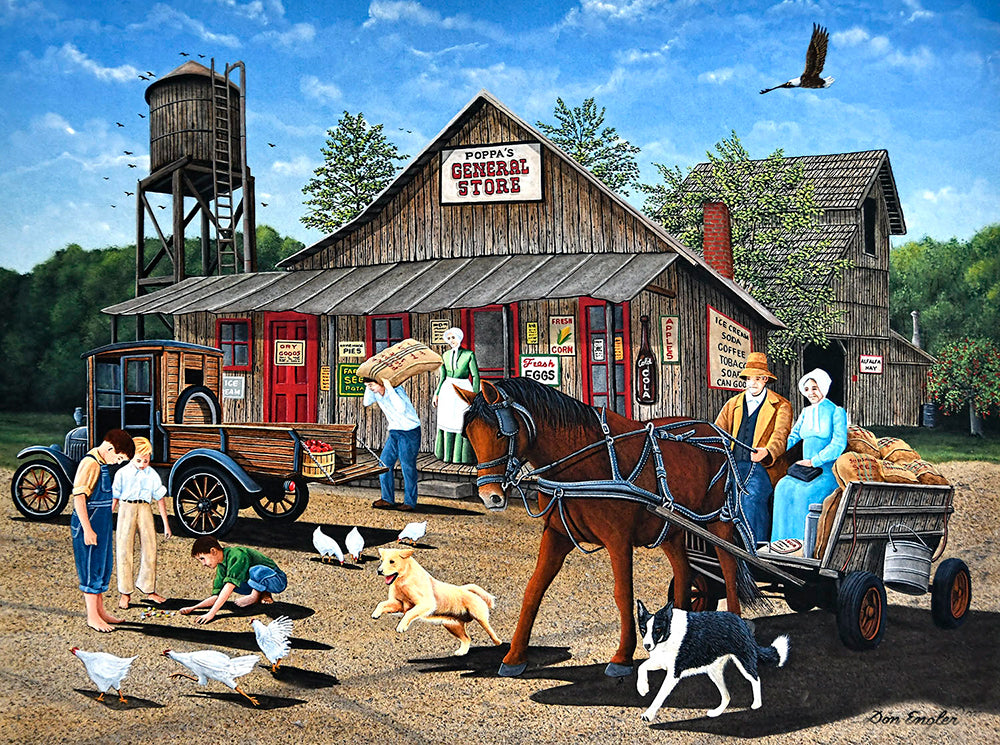 Poppa's General Store Jigsaw Puzzle