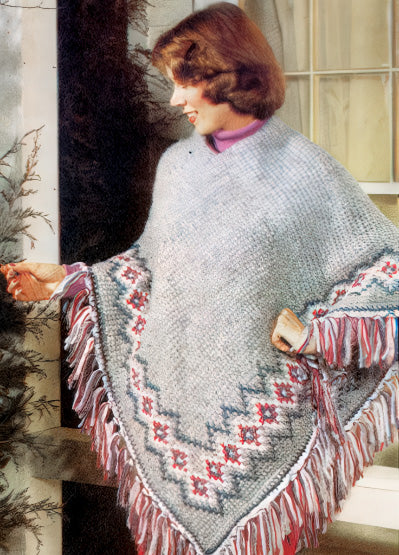 Poncho Pattern – Mary Maxim Ltd