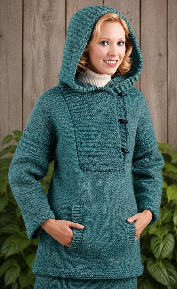 Ladies' Hooded Pullover Pattern