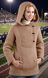 Ladies' Hooded Pullover Pattern
