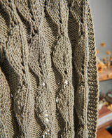 Free Embossed Leaf Blanket Pattern