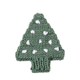 Free Caron Knit Tree Ornaments Pattern